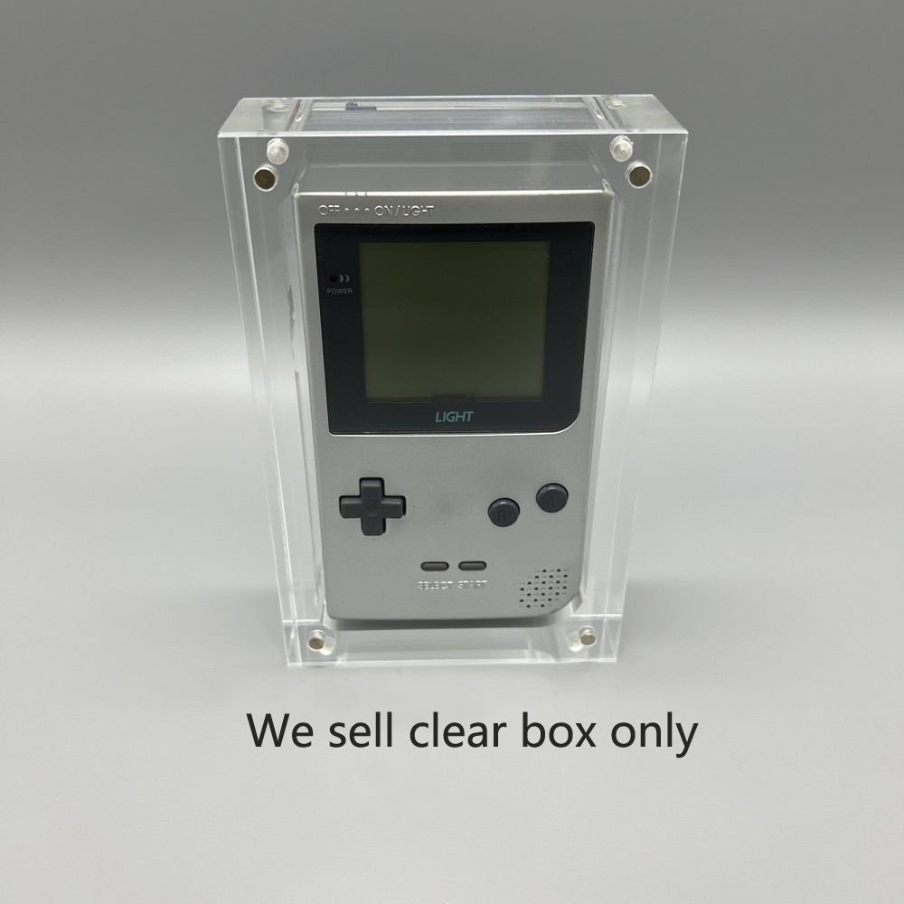Gaming Console Stand - Şeffaf Depolama Manyetik Akrilik kutu kumar