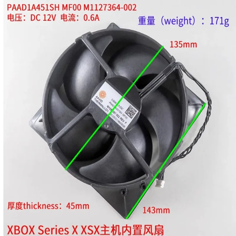 Console Cooling Fan - Xbox Series X XSX Konsolu için