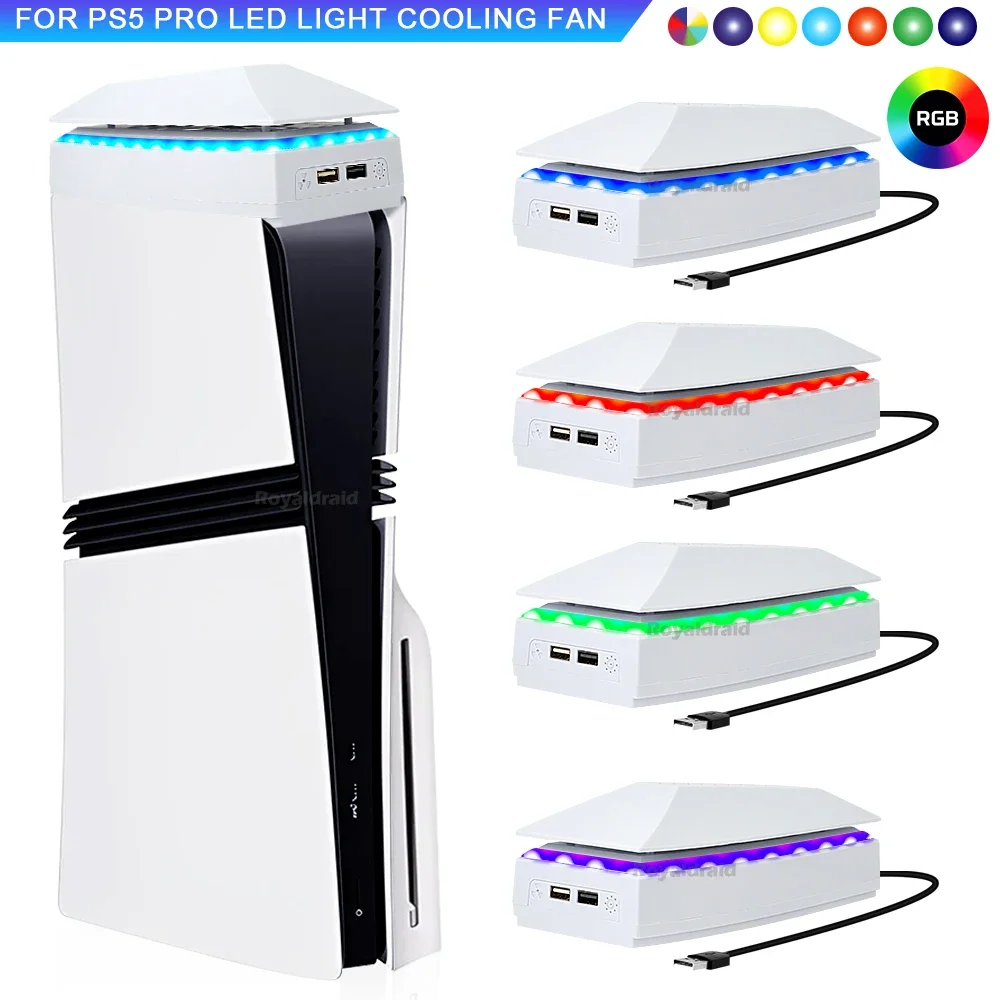 Gaming Console Latest - PS5 PRO için Üst Soğutma Fanı,