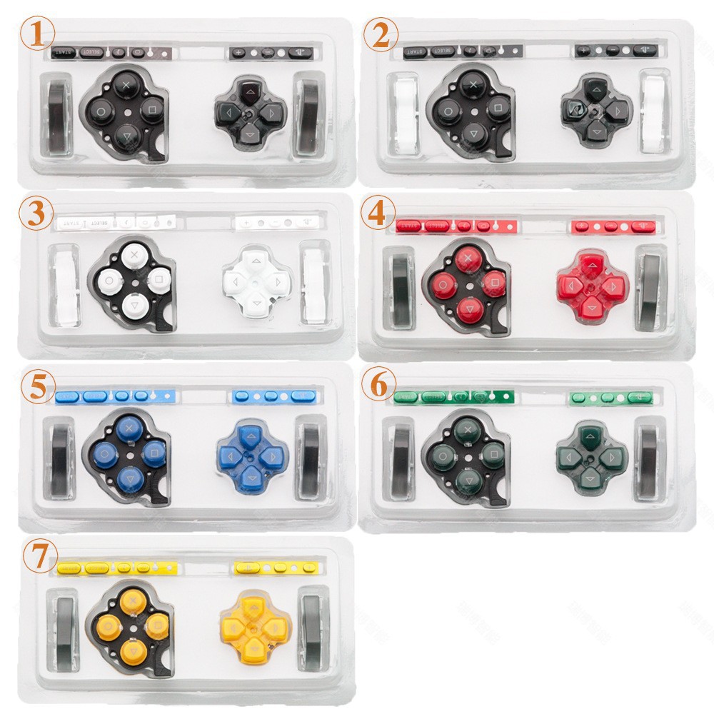 Gaming Console Psp - 1 Set Sol Sağ ABXY Seçme