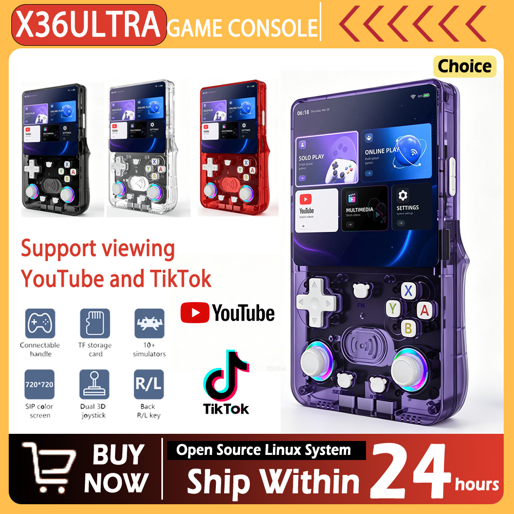 Yeni X36 ultra retro el oyun k - Gaming Console Youtube incelemesi ve fiyatı