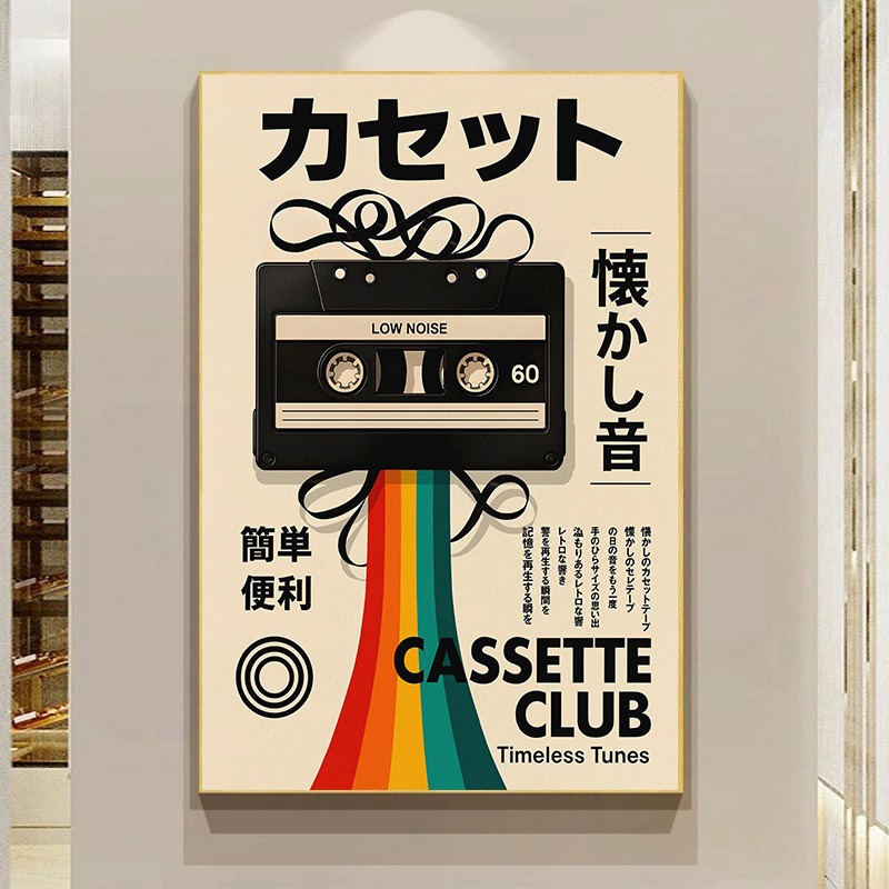 Retro Oyun Posteri Japon Tekno - Gaming Console In 90S incelemesi ve fiyatı
