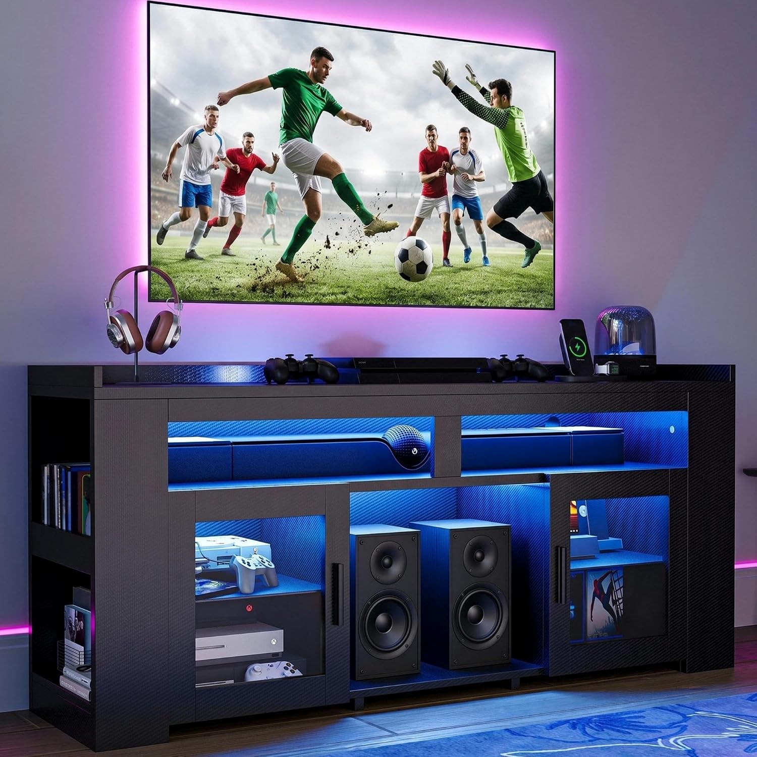 Şarj İstasyonu ve LED Işıklı T - Gaming Console Room incelemesi ve fiyatı