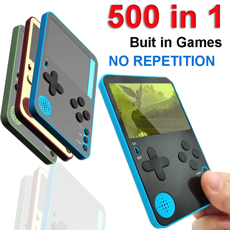 El Oyun Konsolu 500 Klasik Oyu - Gaming Console Youtube incelemesi ve fiyatı