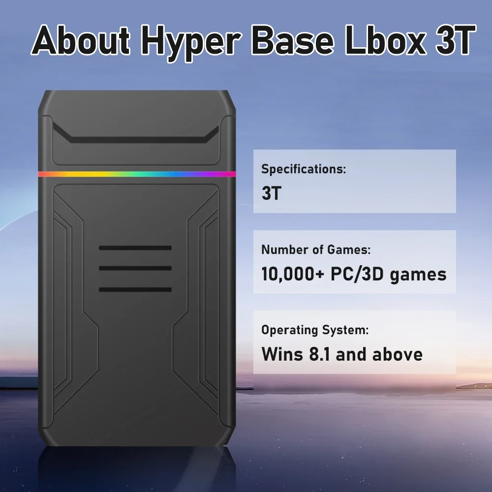 3TB Launchbox Taşınabilir Oyun - Gaming Console In Chinese incelemesi ve fiyatı