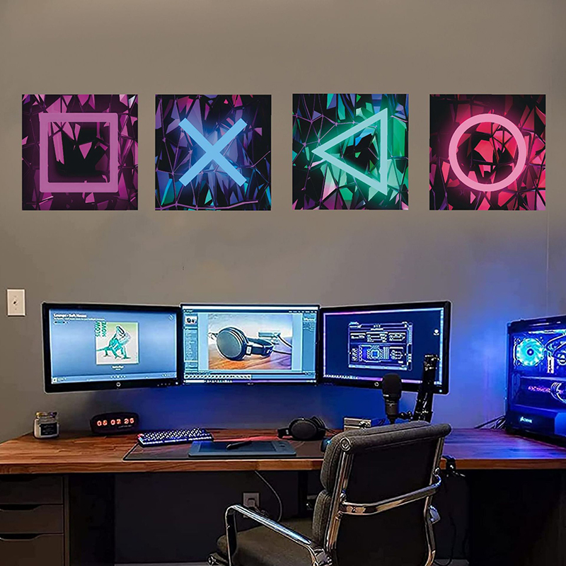 4 adet çocuk oyun odası oyun d - Gaming Console Wallpaper incelemesi ve fiyatı