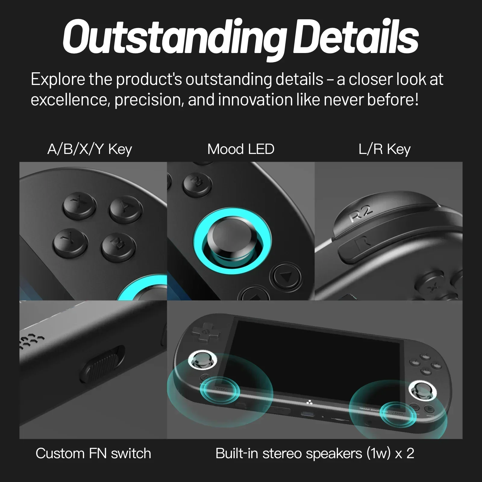 Trimui Akıllı Pro elde kullanı - Gaming Console Gta incelemesi ve fiyatı
