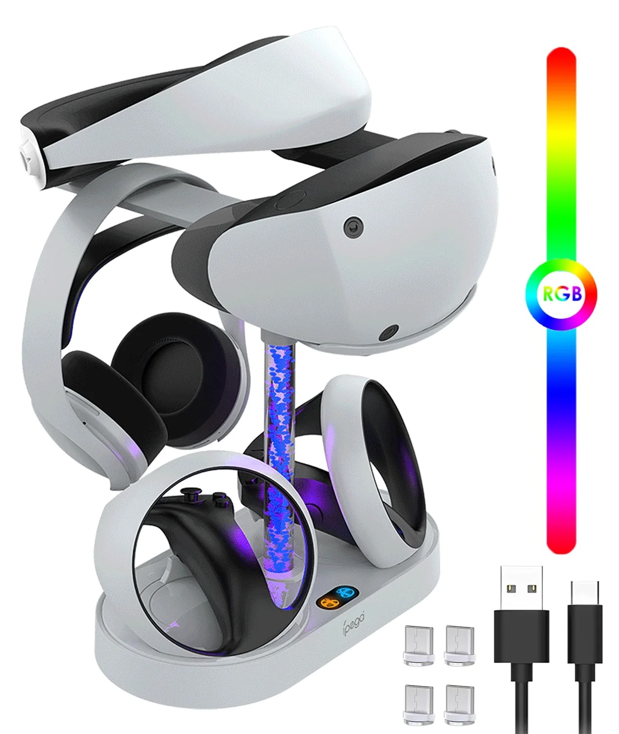 RGB Işıklı VR Ekran Aksesuarla - Controller Charging Dock incelemesi ve fiyatı