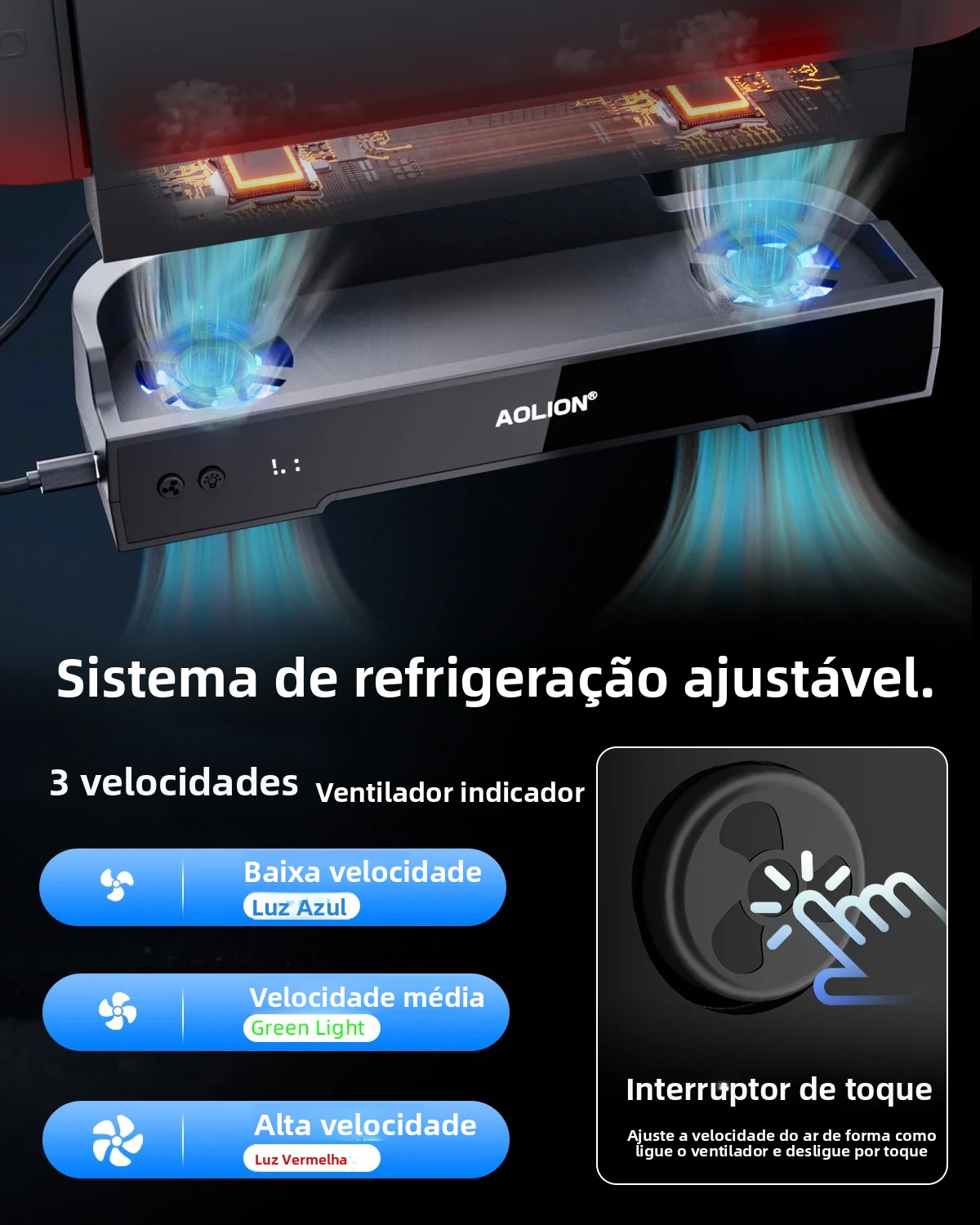 AOLION Switch2 Ana Bilgisayar  - Console Cooling Fan incelemesi ve fiyatı