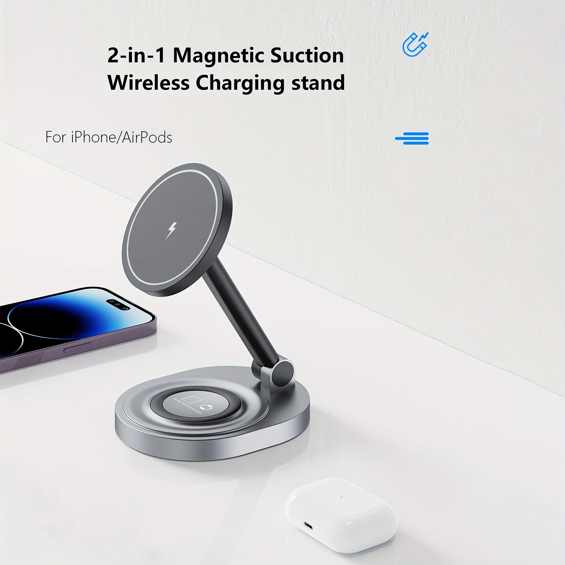 2 In 1 Manyetik Kablosuz Şarj  - Controller Charging Dock incelemesi ve fiyatı