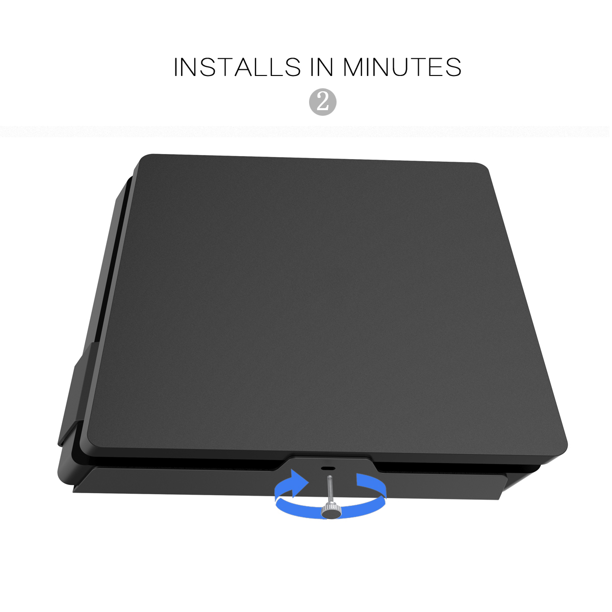 PS4 Slim için Monzlteck Duvara - Gaming Console Stand incelemesi ve fiyatı