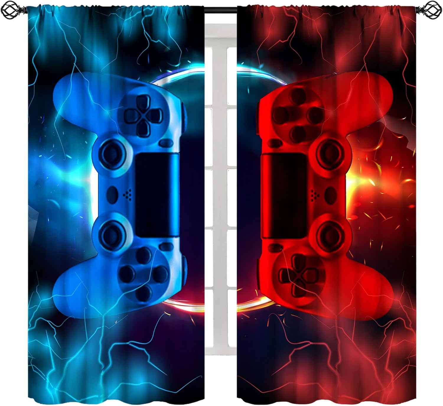 Oyun Perdesi Mavi Kırmızı Arca - Gaming Console Youtube incelemesi ve fiyatı