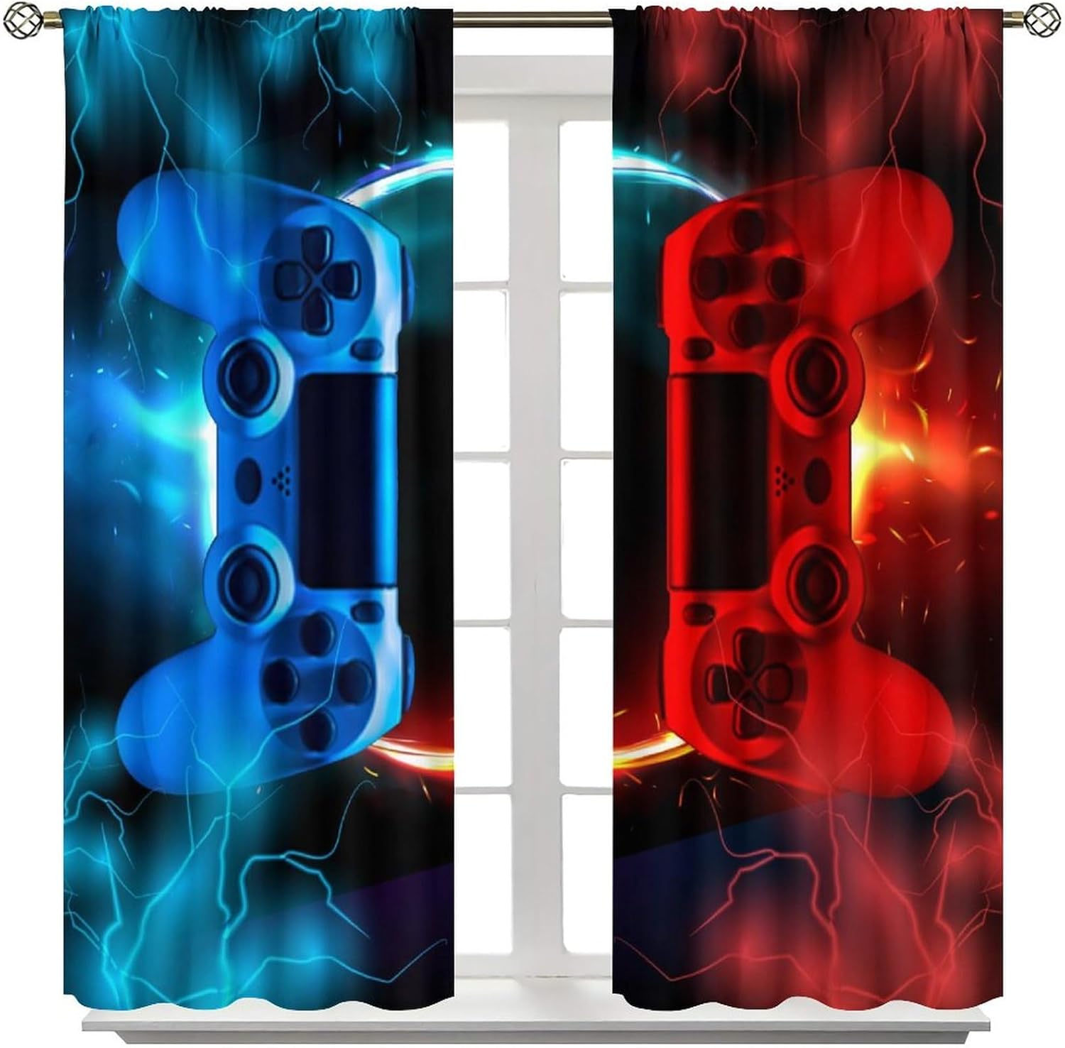 Oyun Perdesi Mavi Kırmızı Arca - Gaming Console Youtube incelemesi ve fiyatı